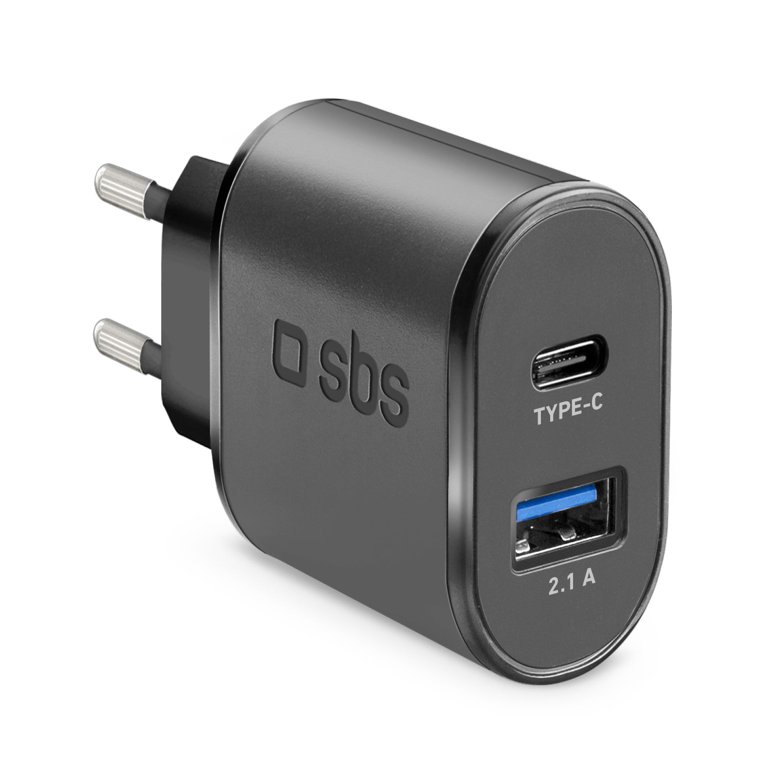 sbs-usb-a-usb-c-schnellladeger-t-10w-reise image 1