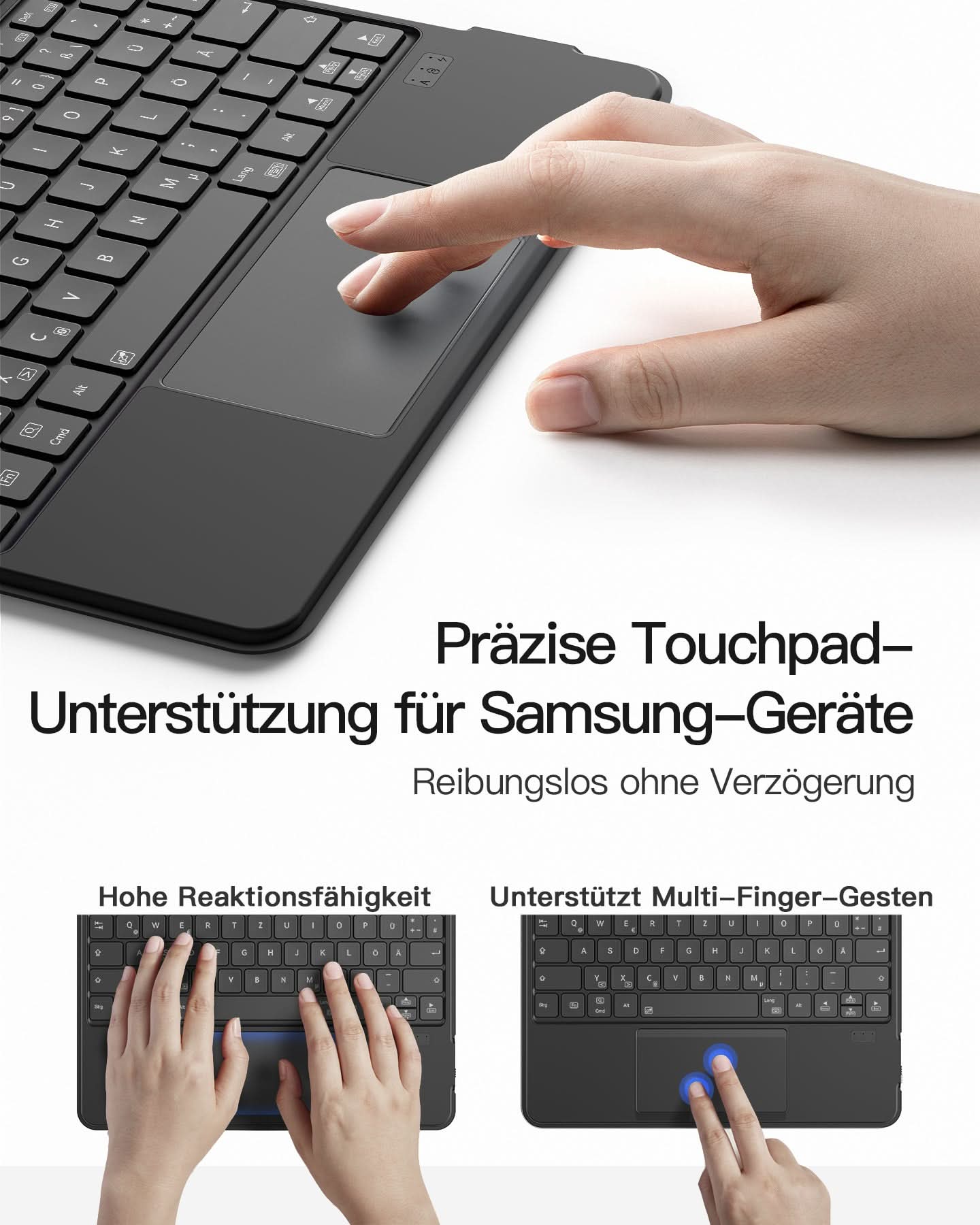 inateck-n0064-tablet-tastatur-galaxy-tab-s9-s10-fe-schwarz image 3