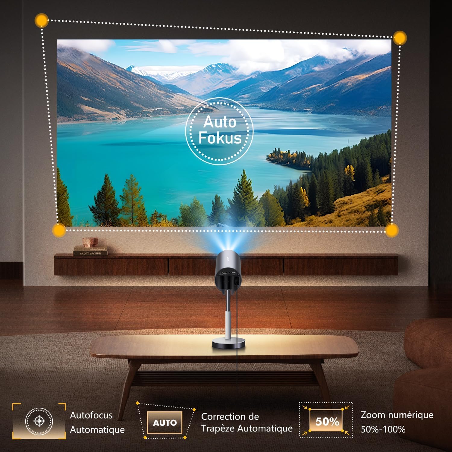 vgke-retro-mini-beamer-full-hd-4k-wifi6-mit-teleskopfuss image 4