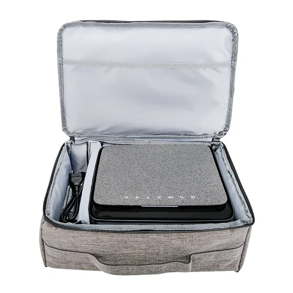 vgke-t28-beamer-tasche-projektortasche-grau-tragbar-mini-projektor image 1