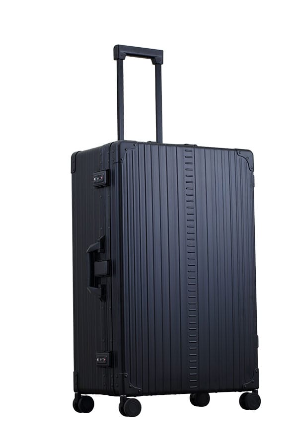 aleon-checked-3028-reisekoffer-30-zoll-alu-xxl-platin image 8