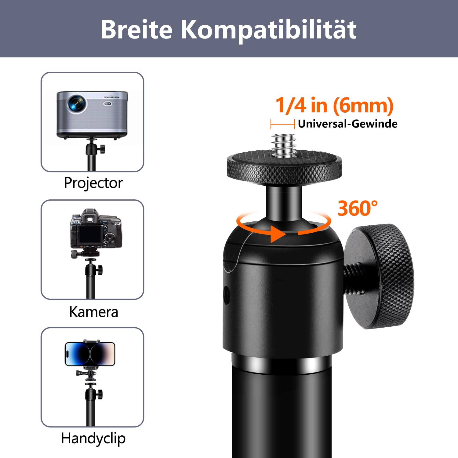 vgke-beamer-st-nder-bodenst-nder-90-125-cm-360-mattschwarz image 5