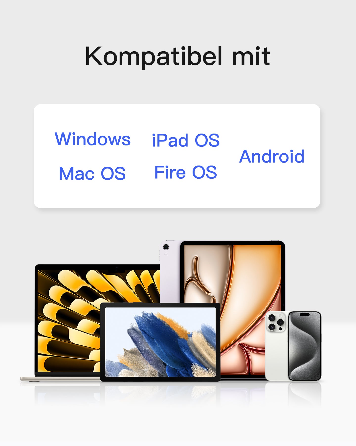 inateck-kb01003-bluetooth-tastatur-grau-3-ger-te-tablet image 2