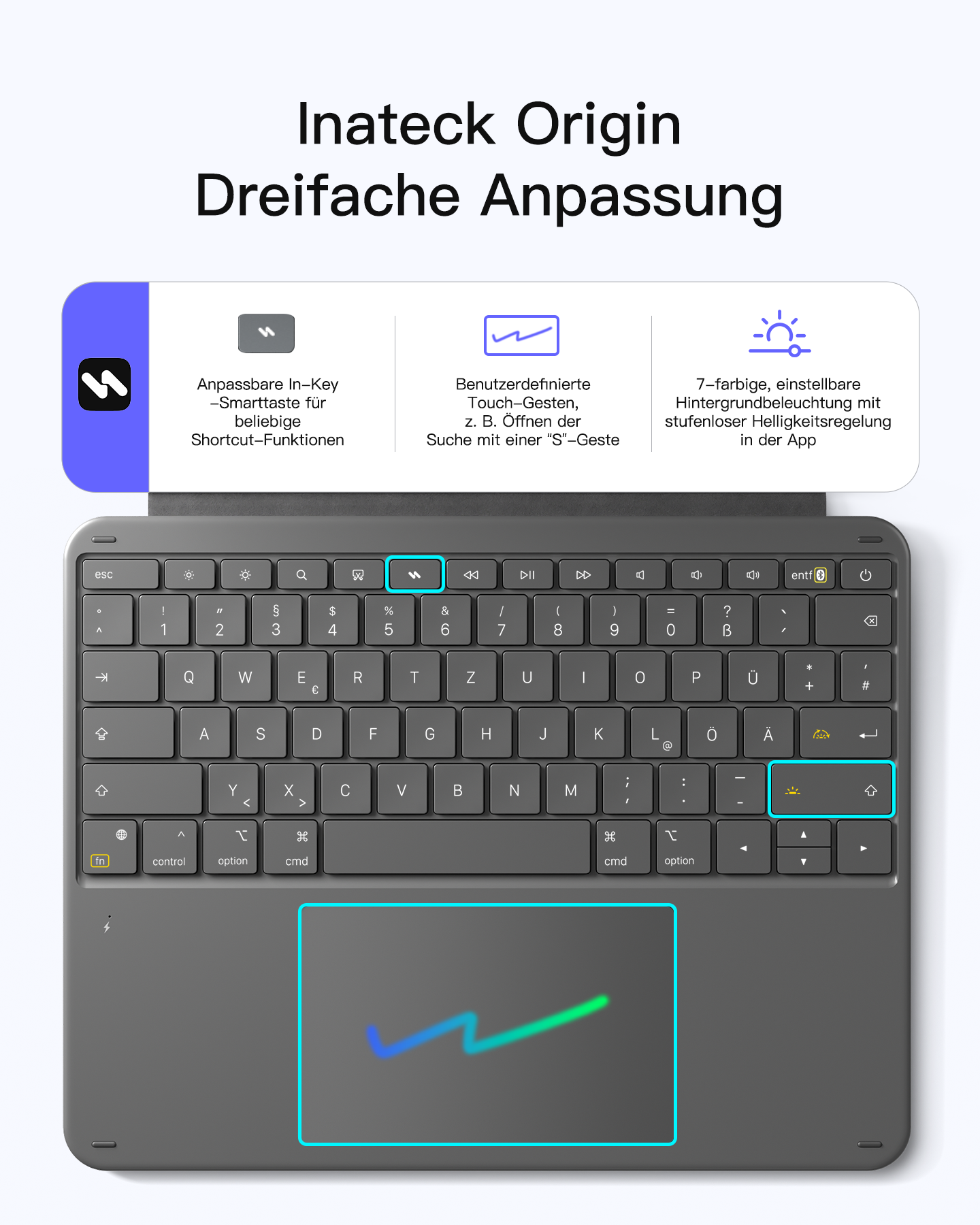 inateck-ace-touch-kb04122-13p-tastaturh-lle-ipad-pro-13-qwertz image 5