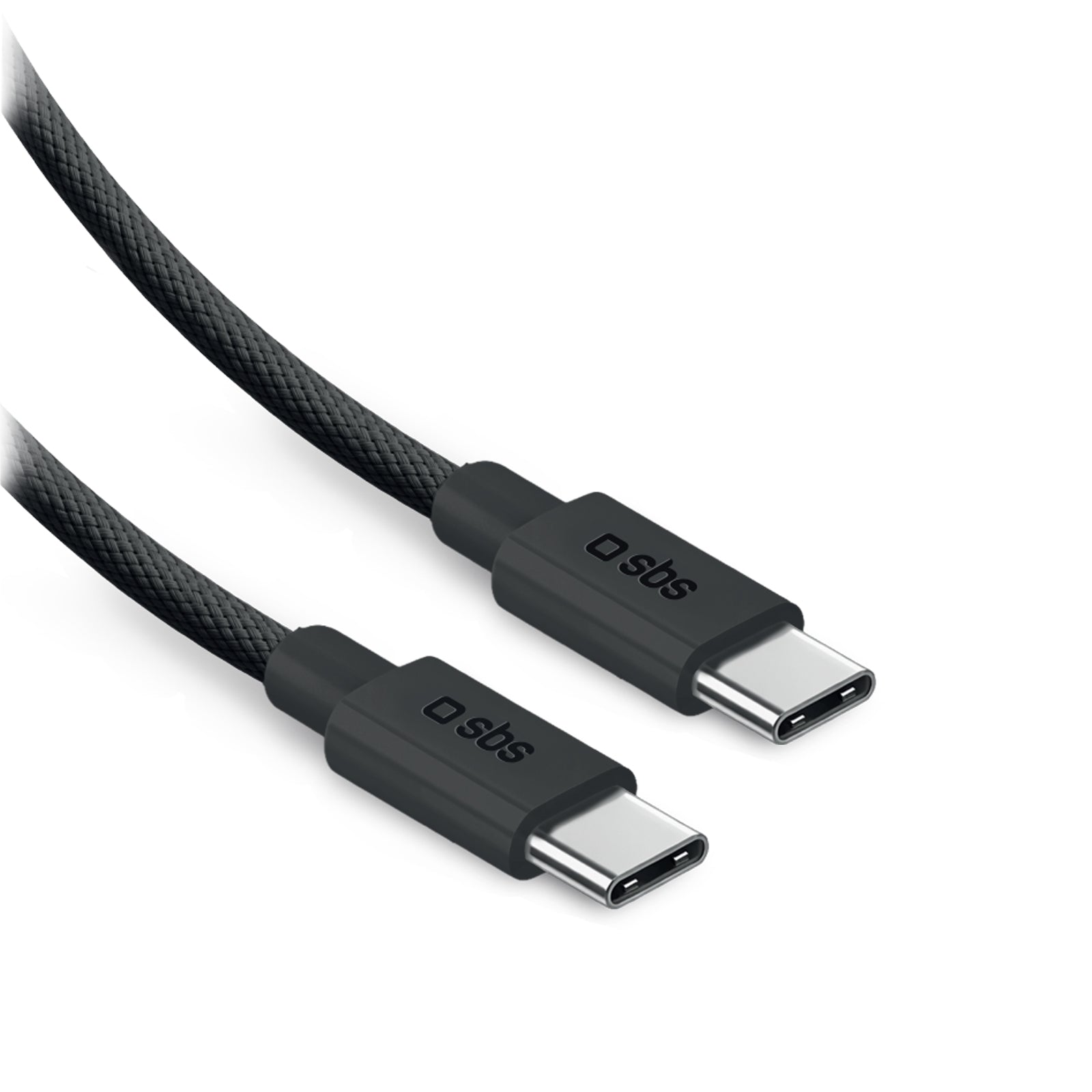 sbs-usb-c-kabel-240w-3m-nylon-schnellladekabel image 1