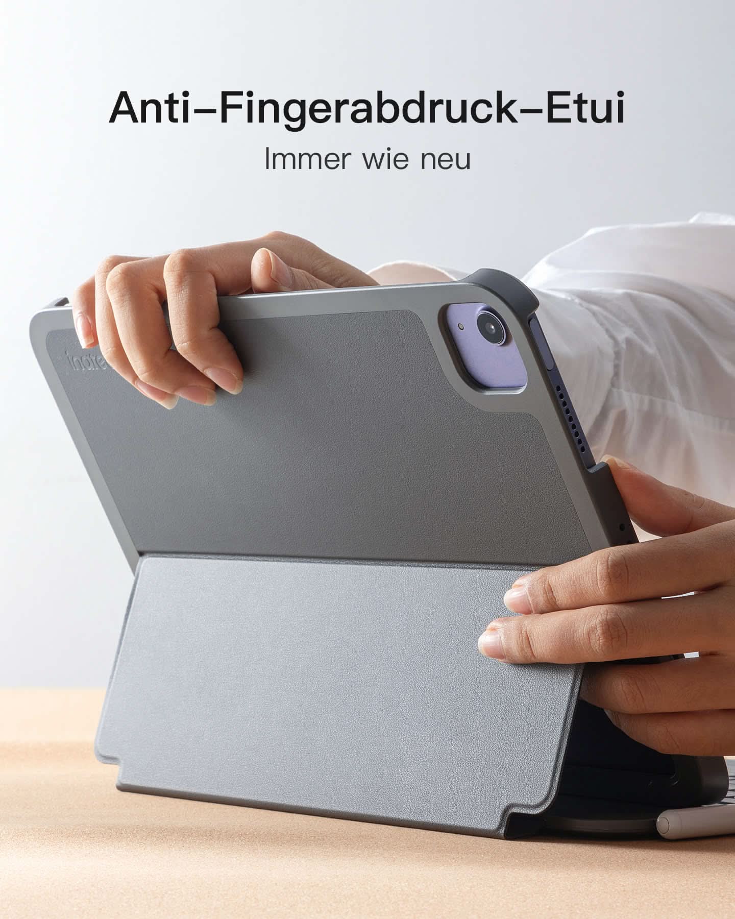 inateck-bk2007-air-tap-tastatur-h-lle-ipad-11-qwertz-grau image 7