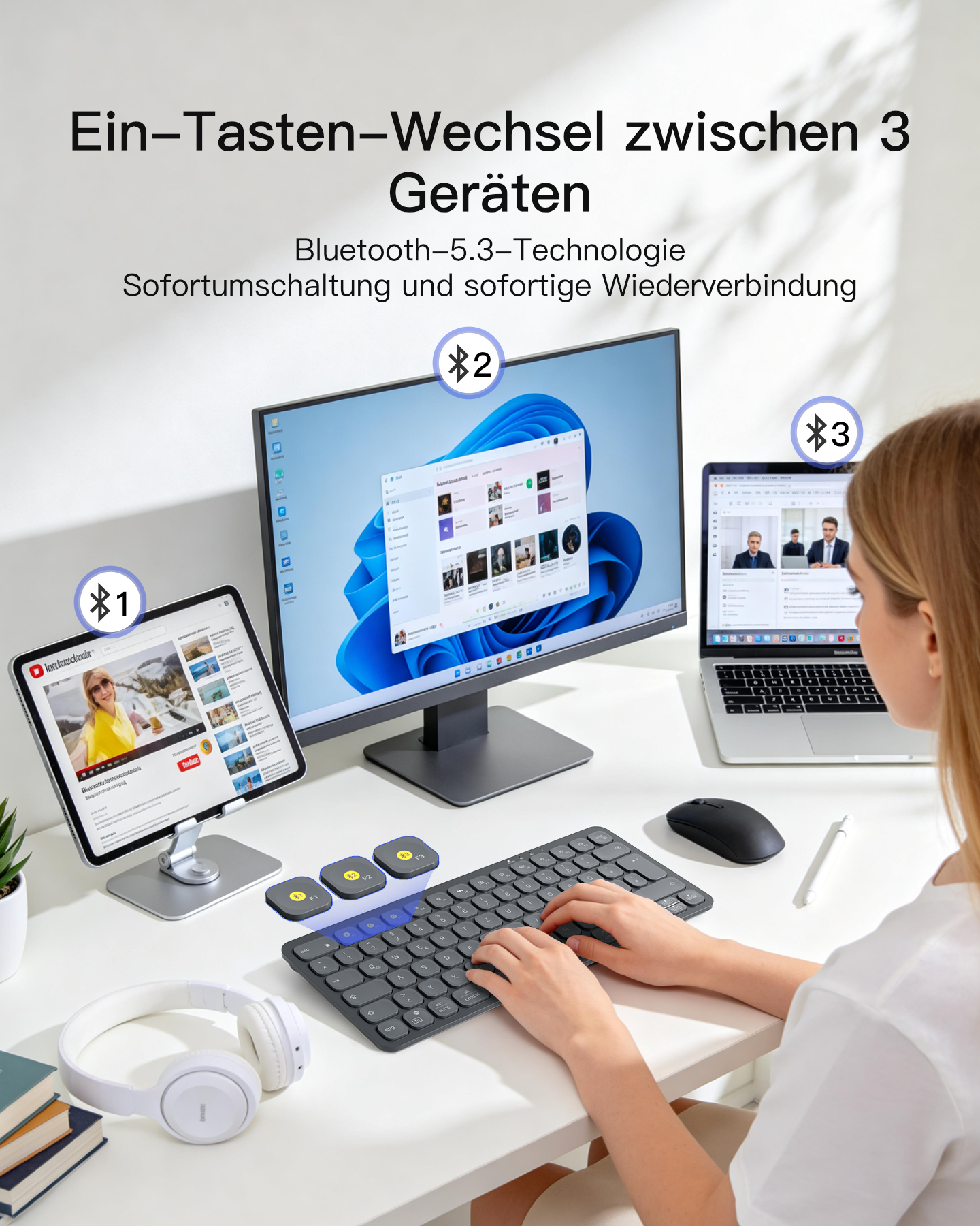 inateck-kb107-bluetooth-tastatur-qwertz-mit-ki-taste-ergonomisch image 2